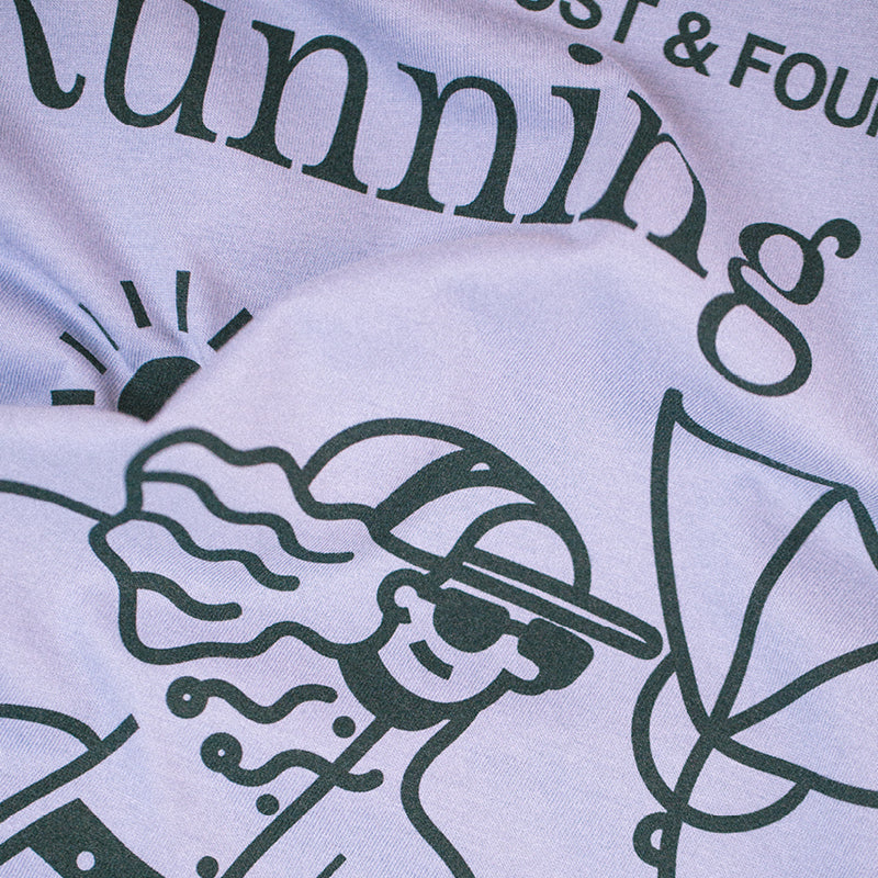 
                  
                    Running Club T-Shirt | Violet
                  
                